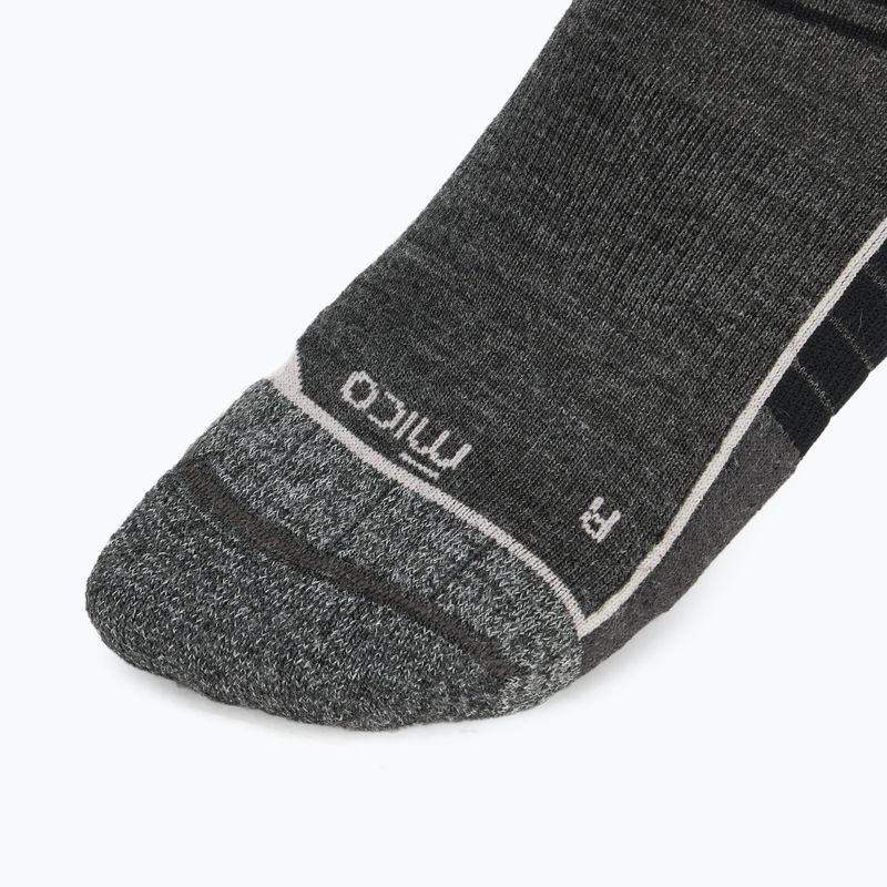 Ski socks Mico Medium Weight Superthermo Natural Marino Ski antracite mel 3