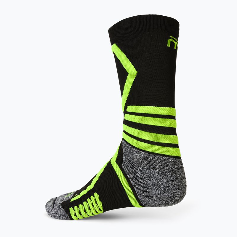 Mico Medium Weight X-Performance X-C Ski Socks black/yellow CA00146 2