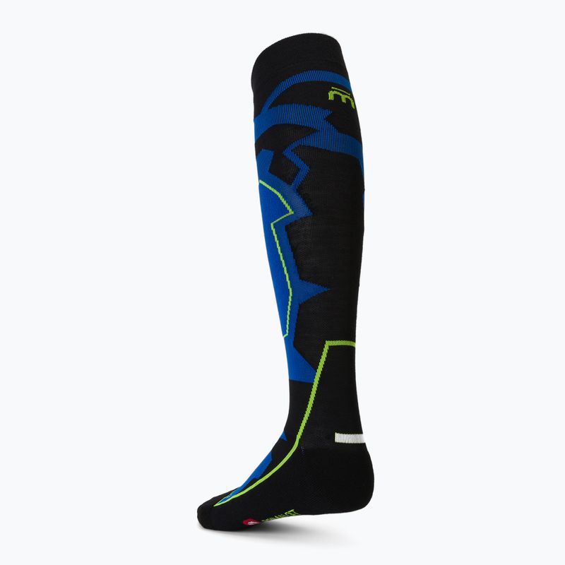 Mico Medium Weight Warm Control Ski Touring socks blue CA00281 2