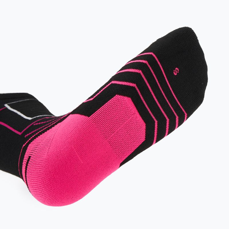 Women's ski socks Mico Medium Weight Warm Control Ski nero/fucsia fluo 4