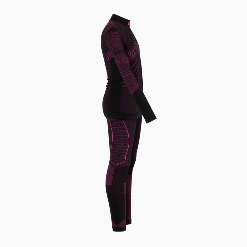 Children's thermal underwear Mico Extra Dry Kit black/pink BX02826 3