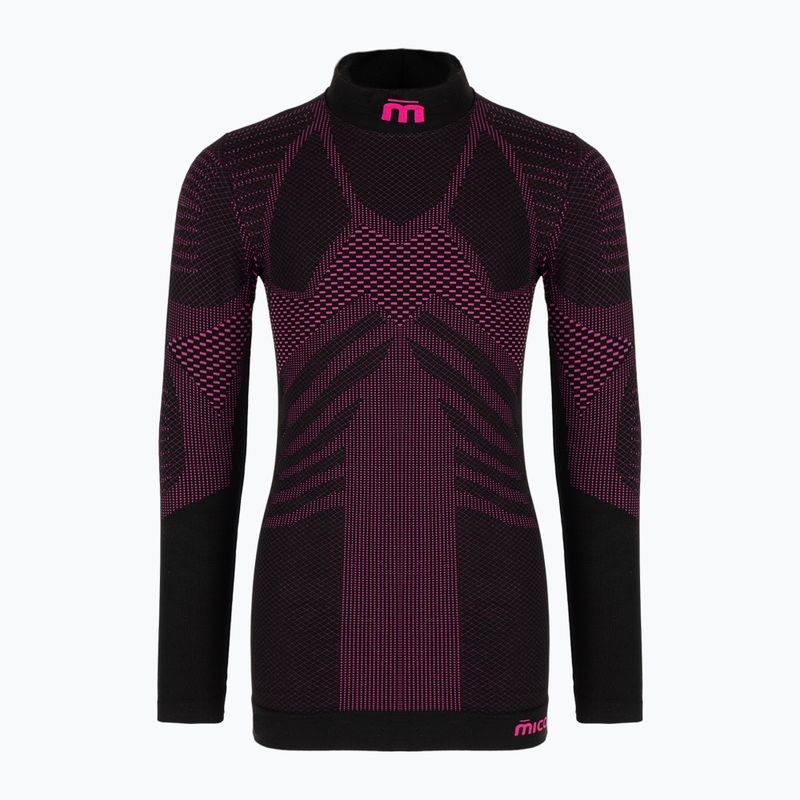 Children's thermal underwear Mico Extra Dry Kit black/pink BX02826 4