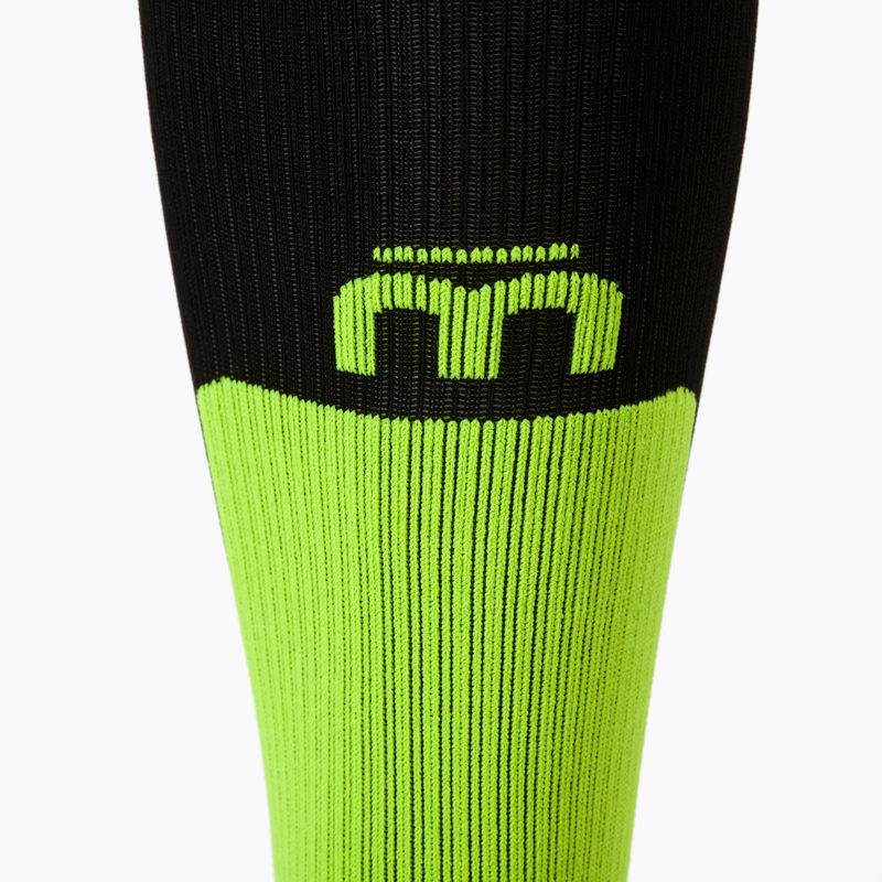 Mico Light Weight Extra Dry Ski Touring socks black/yellow CA00280 3