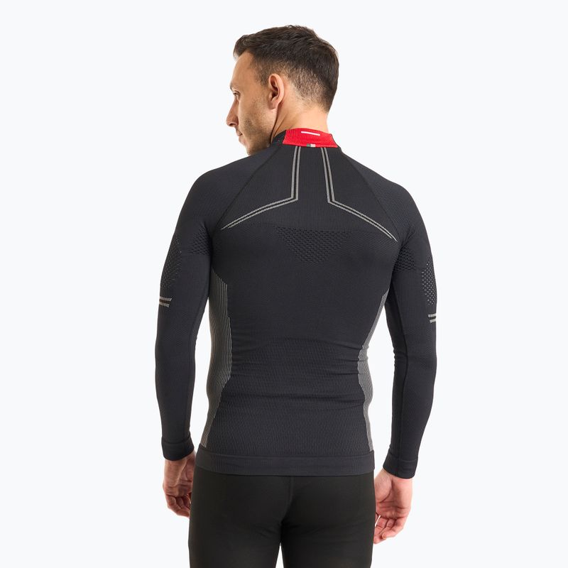 Men's thermal active sweatshirt Mico M1 Mock Neck nero 2