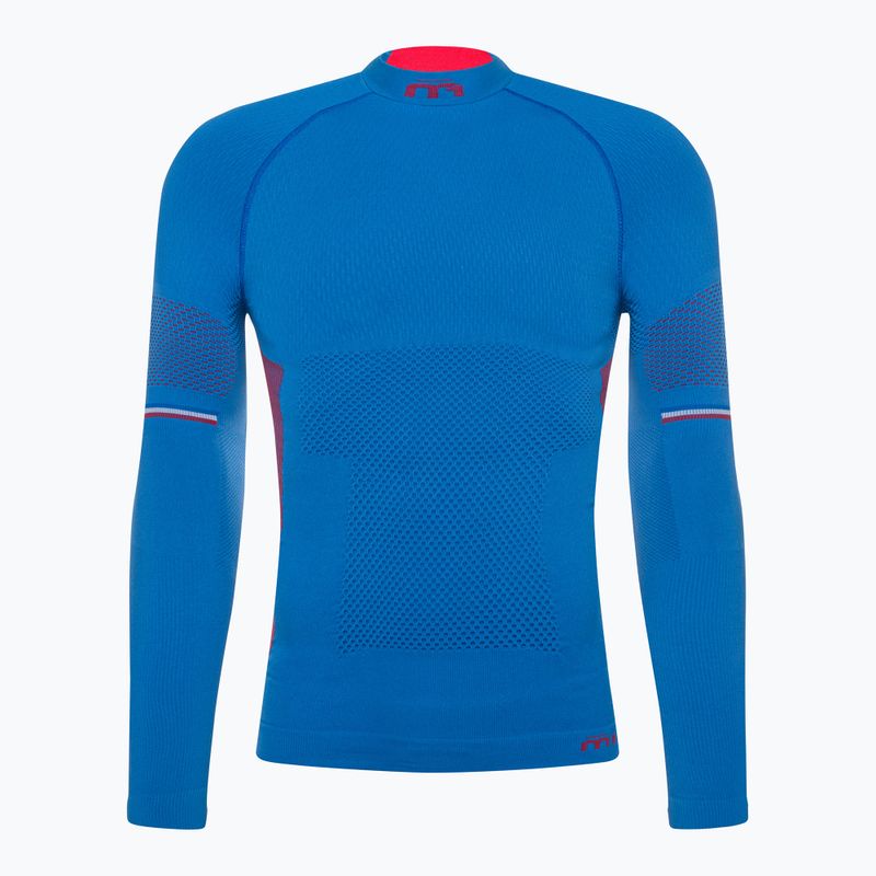 Men's thermal active sweatshirt Mico M1 Mock Neck cobalto 7