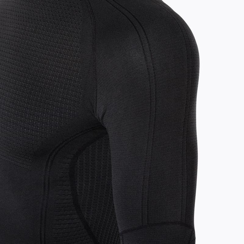 Men's thermal active sweatshirt Mico Odor Zero Round Neck nero 8