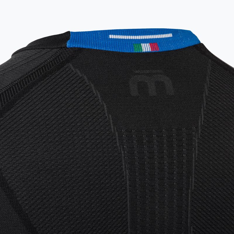 Men's thermal active sweatshirt Mico Odor Zero Round Neck nero 9