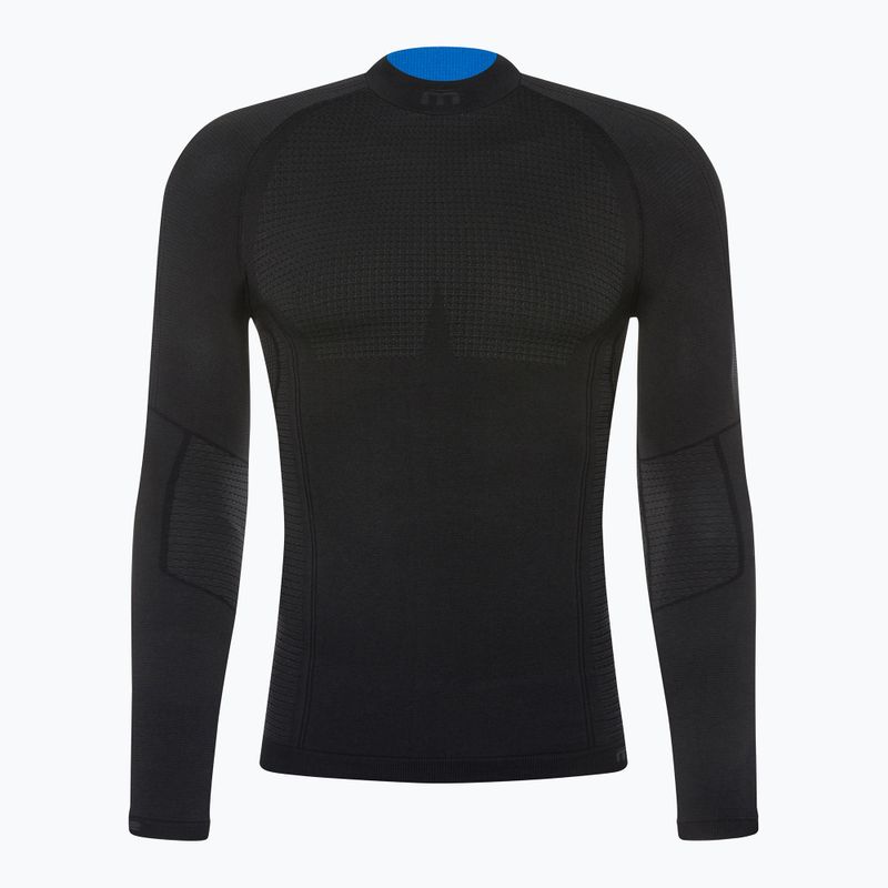 Men's thermal active sweatshirt Mico Odor Zero Mock Neck nero 6