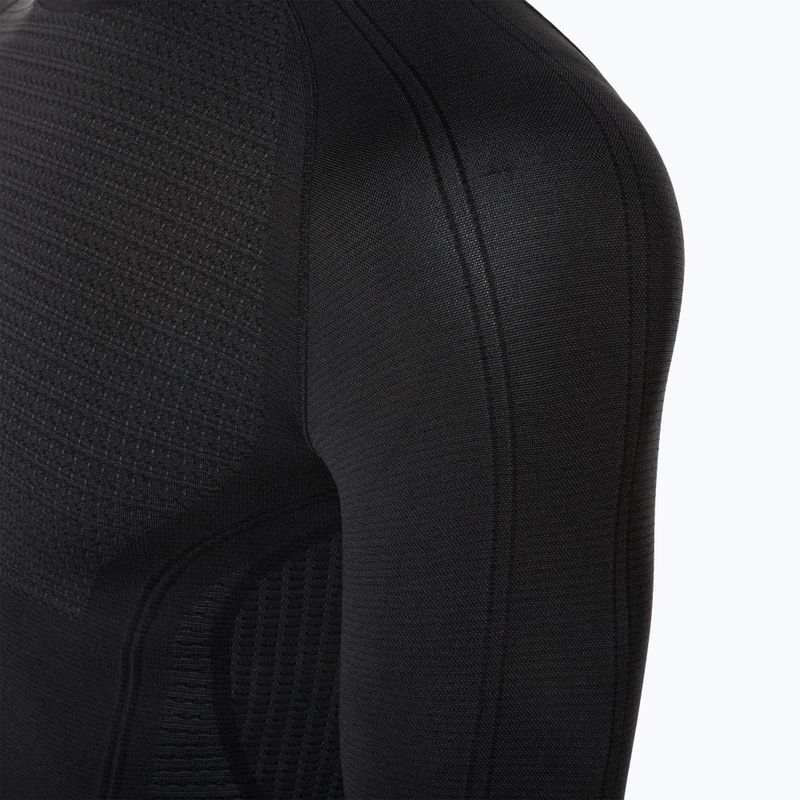 Men's thermal active sweatshirt Mico Odor Zero Mock Neck nero 8
