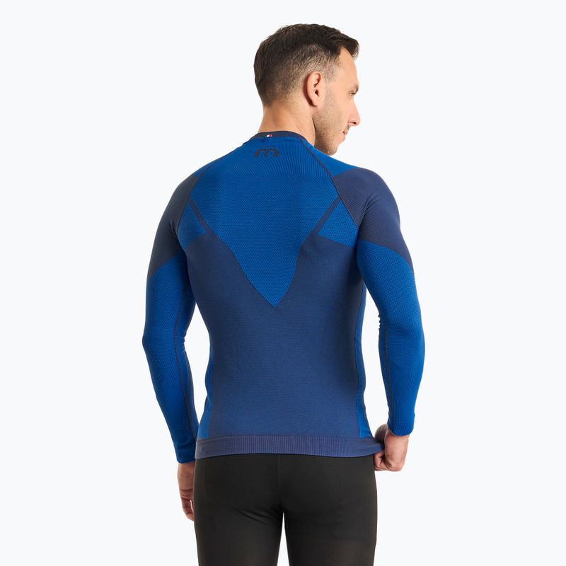 Men's thermal active sweatshirt Mico Warm Control Round Neck piombo 2