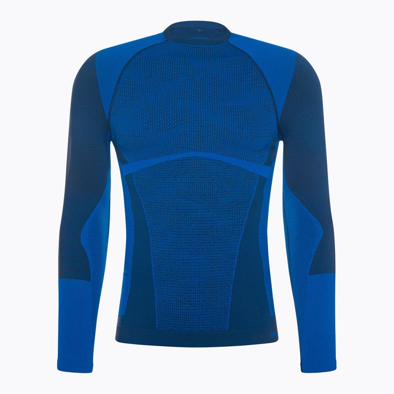 Men's thermal active sweatshirt Mico Warm Control Round Neck piombo 5