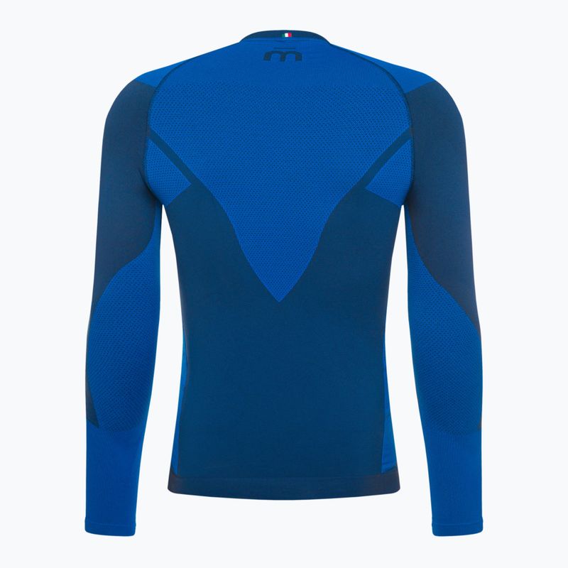 Men's thermal active sweatshirt Mico Warm Control Round Neck piombo 6
