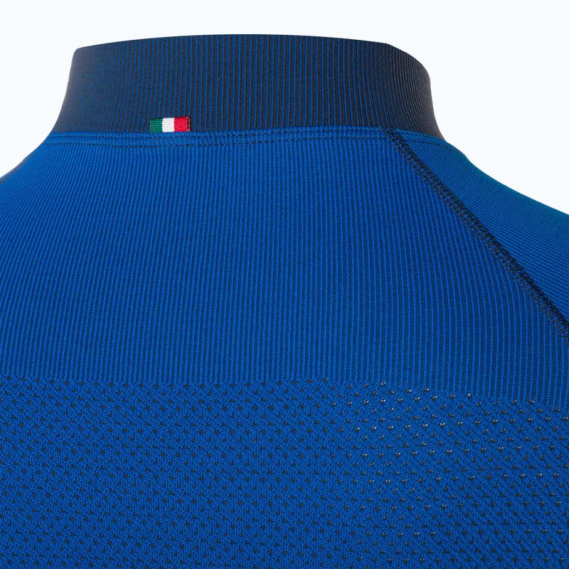 Men's thermal active sweatshirt Mico Warm Control Mock Neck piombo 9