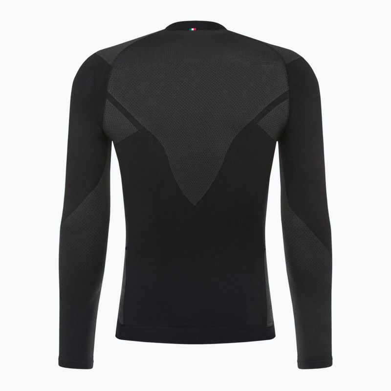 Men's thermal active sweatshirt Mico Warm Control Mock Neck nero 7