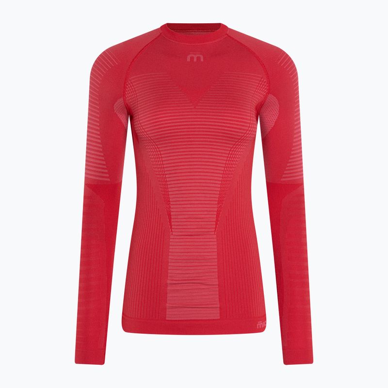 Women's thermal top Mico Warm Control Round Neck fragola 6
