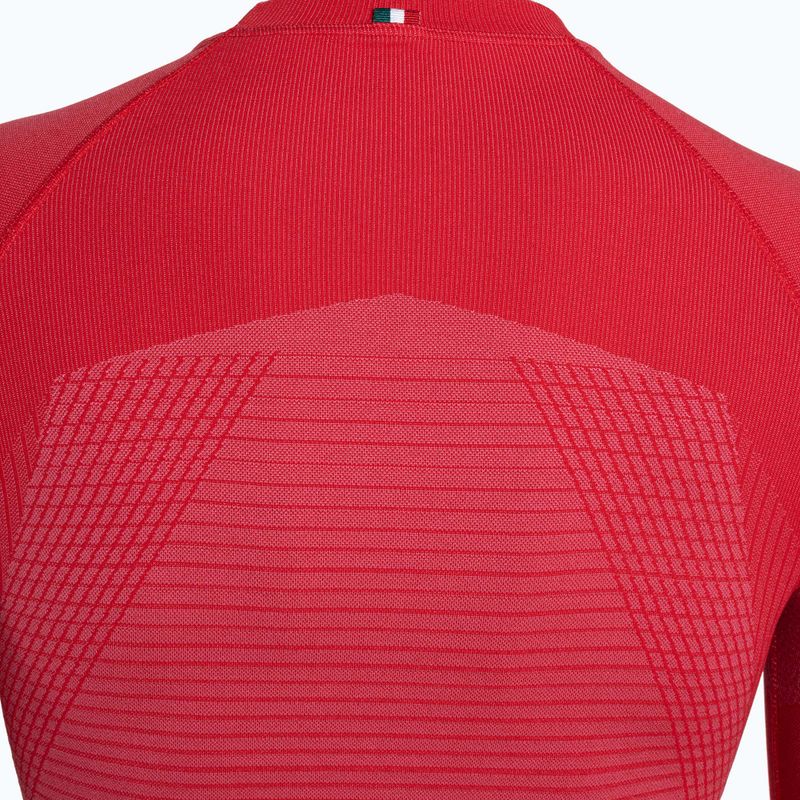 Women's thermal top Mico Warm Control Round Neck fragola 10