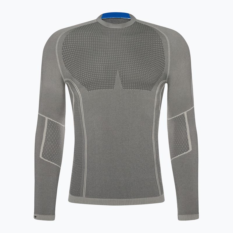 Men's thermal top Mico Odor Zero Round Neck grigio 6
