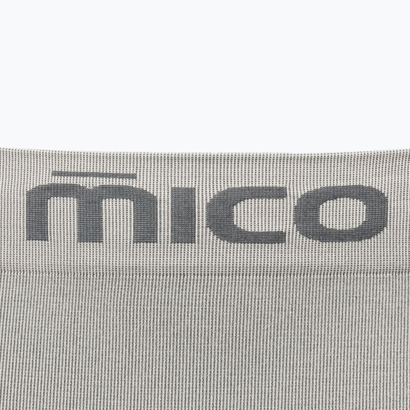 Men's Mico Odor Zero Ionic+ 3/4 grey thermal pants CM01454 3