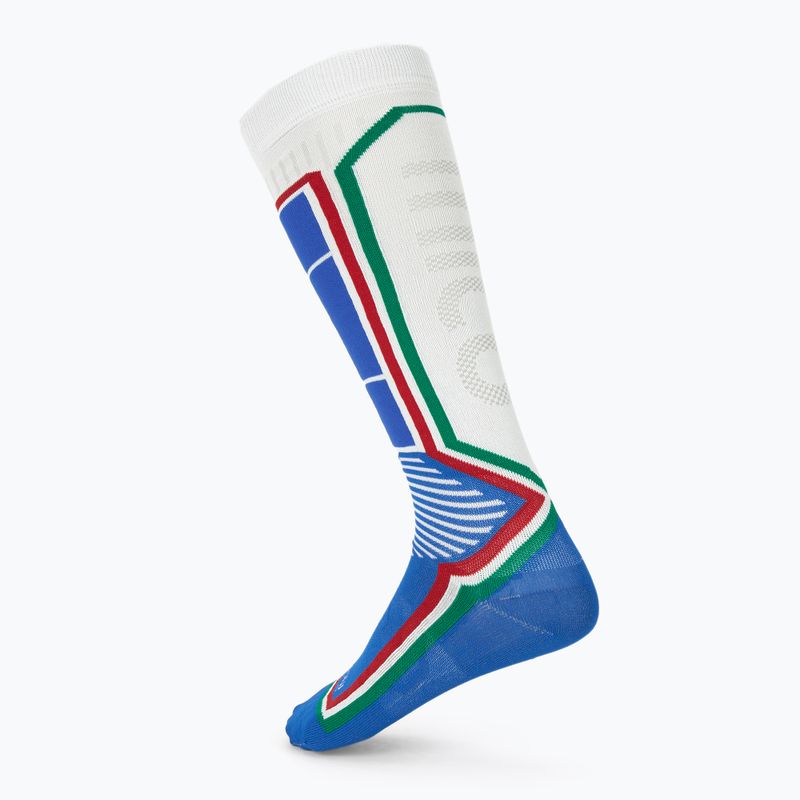 Ski socks Mico Light Weight Odor Zero X-Static Ski bianco 2