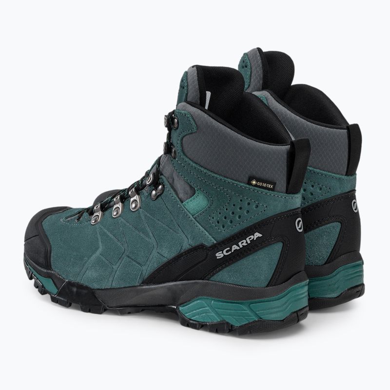 Women's trekking boots SCARPA ZG Trek GTX blue 67075 3