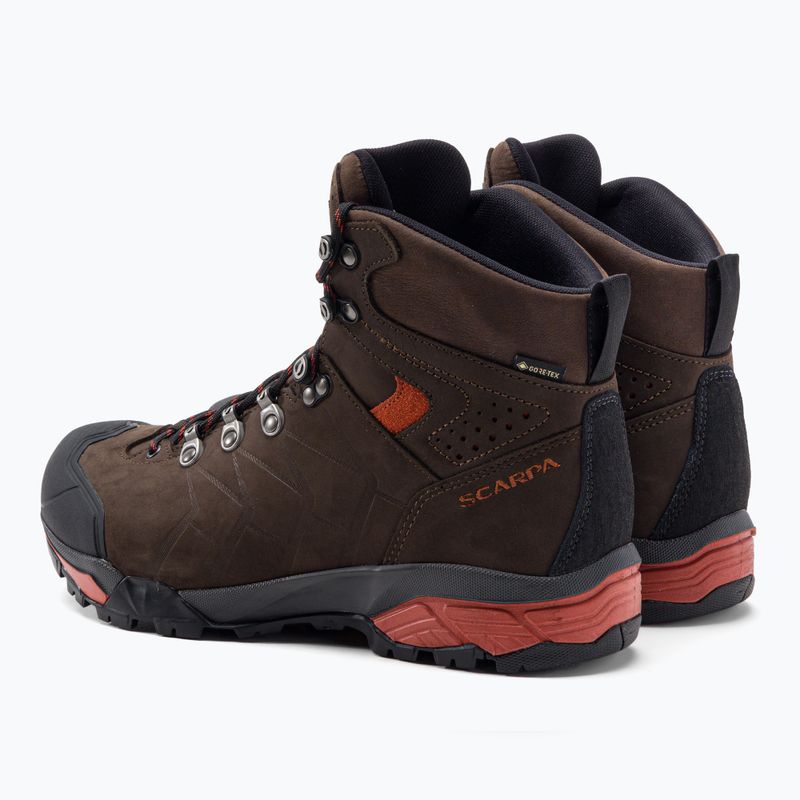 Men's trekking boots SCARPA ZG Pro GTX brown 67070-200 3
