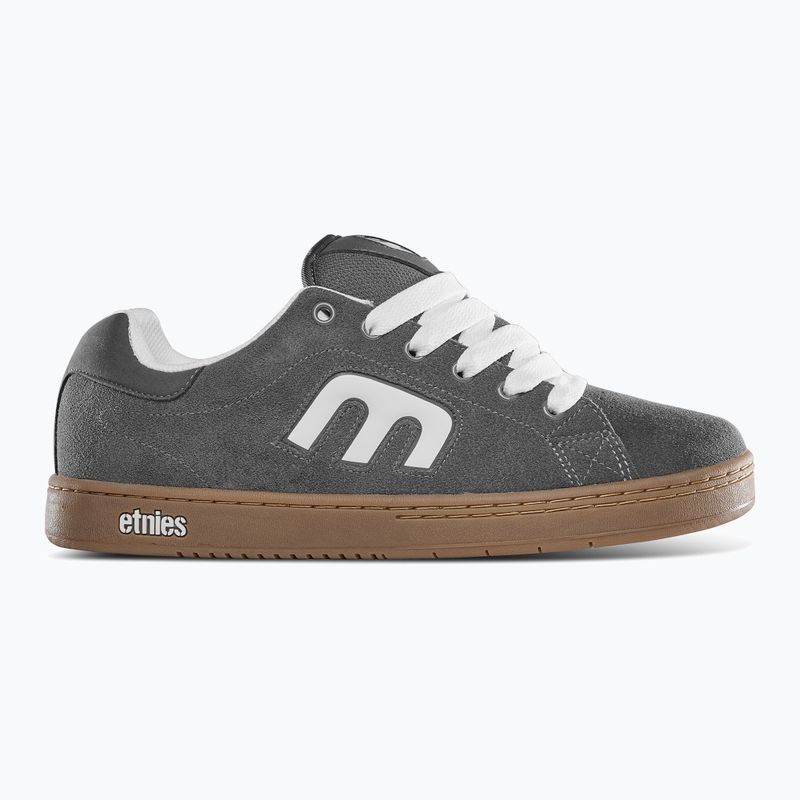 Etnies Callicut grey/white/gum men's shoes 9