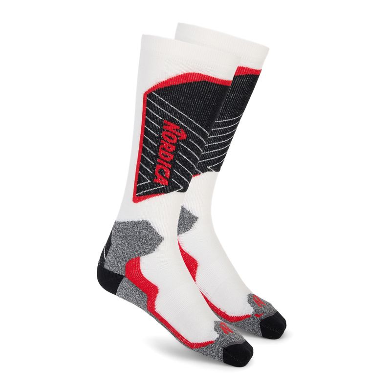 Children's ski socks Nordica Tech Junior white/black/red 5