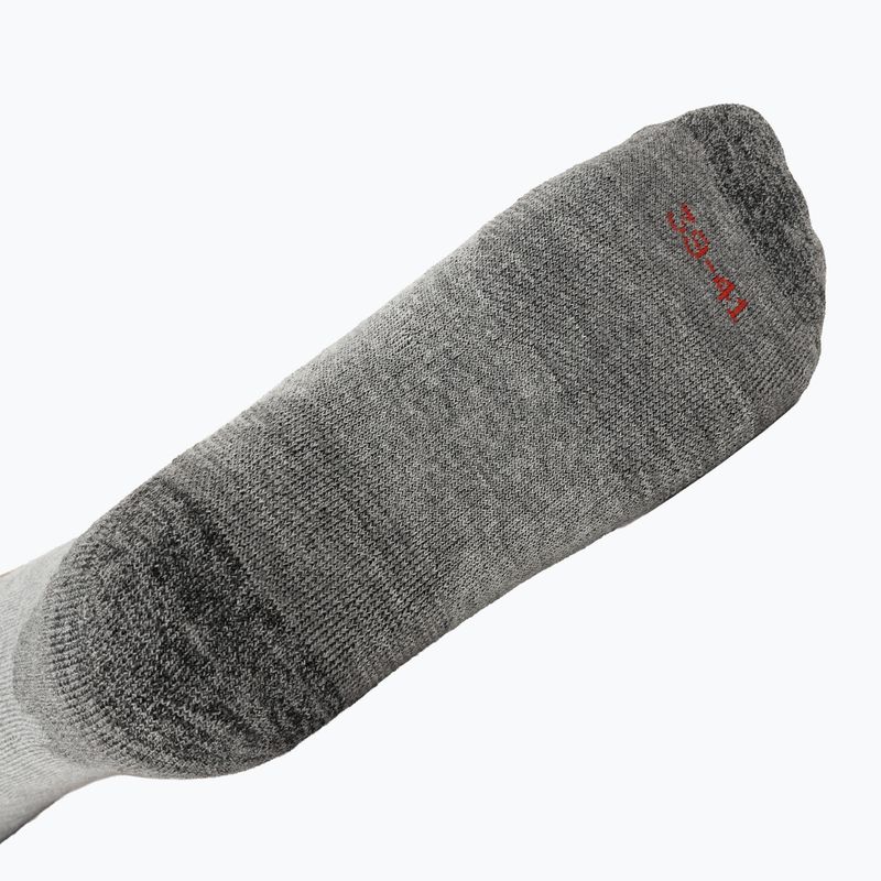 Ski socks Nordica Uni 2.0 2 pairs grey/red+black/red 5
