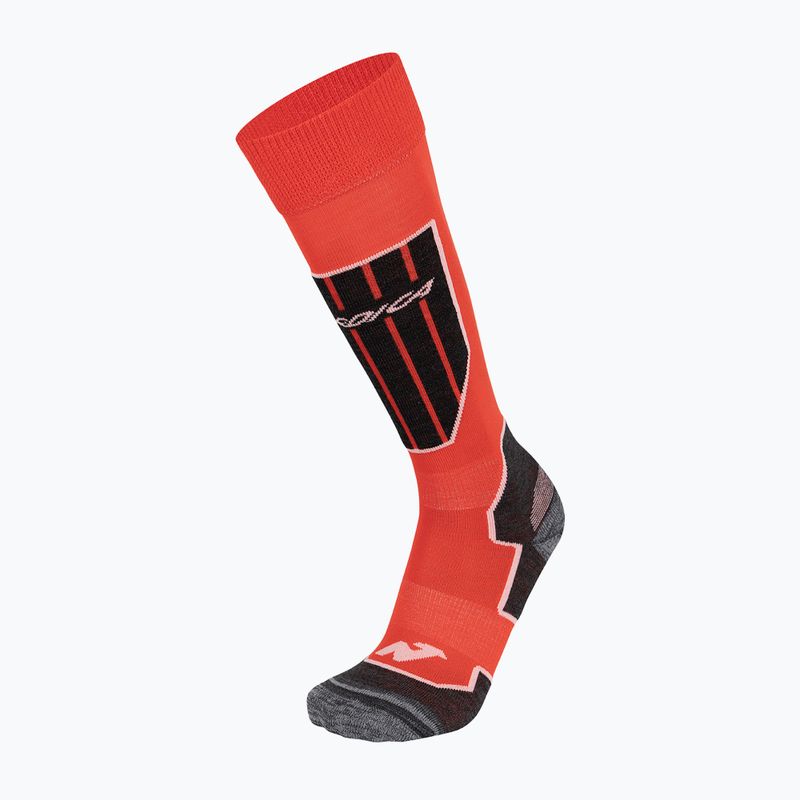 Nordica Lite vivid orange ski socks 6