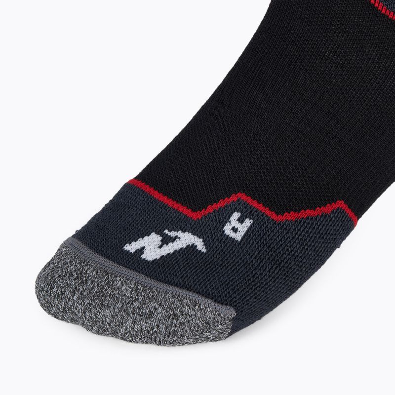 Men's ski socks Nordica High Performance 3.0 black/red/anthra 3