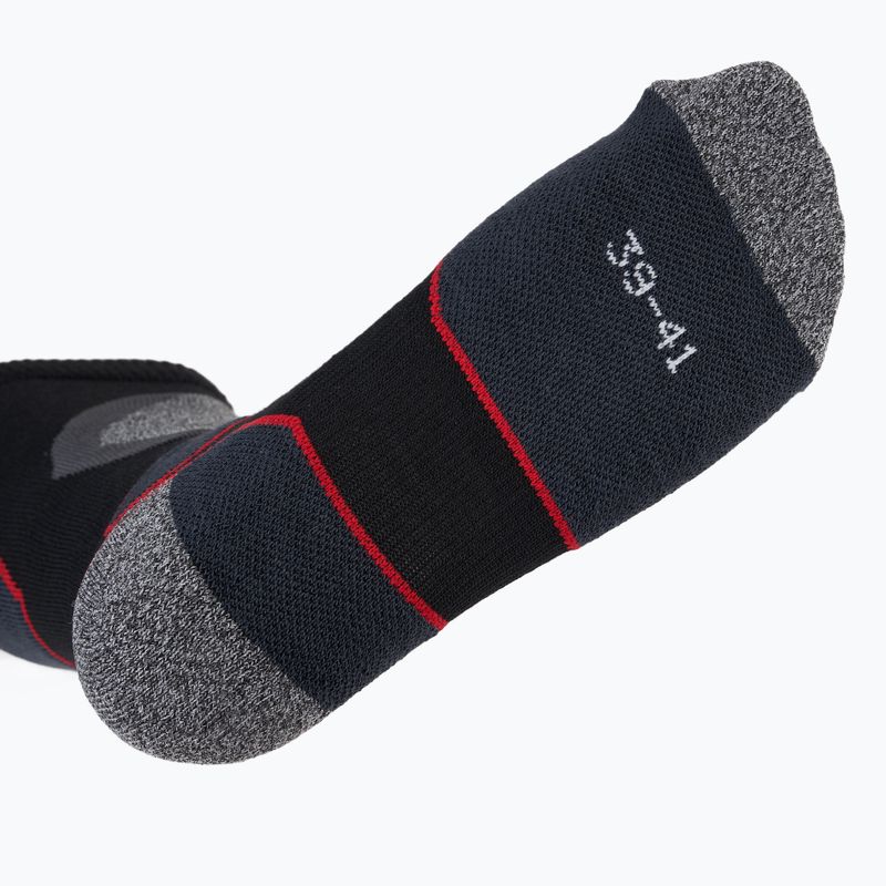 Men's ski socks Nordica High Performance 3.0 black/red/anthra 4