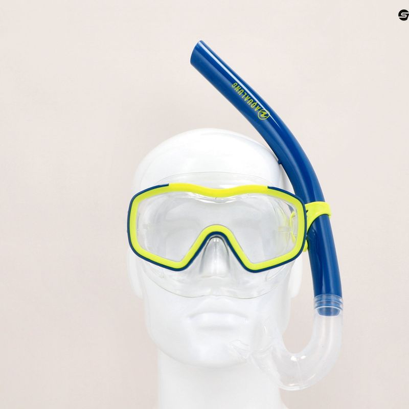 Aqualung Raccon Combo blue/yellow dive set SC4000007 12