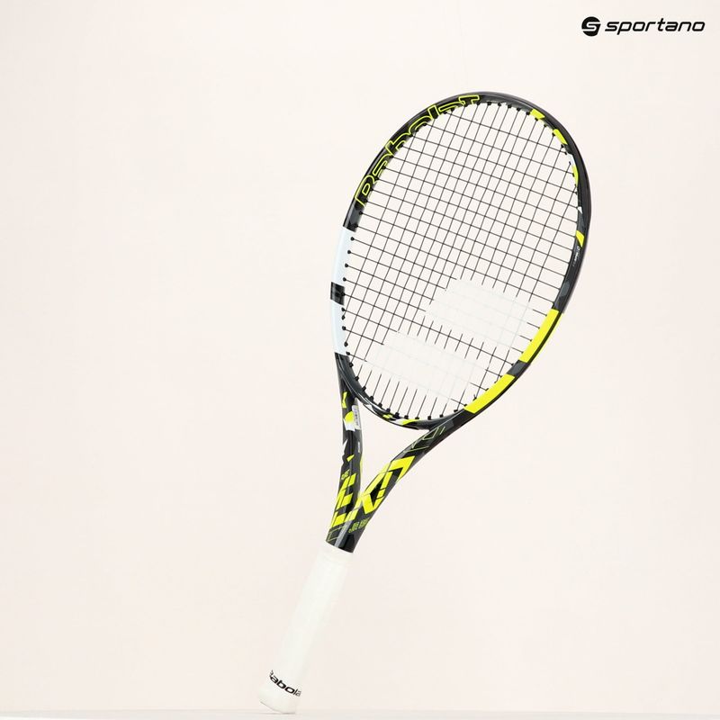 Babolat Pure Aero Junior 26 children's tennis racket grey-yellow 140465 8