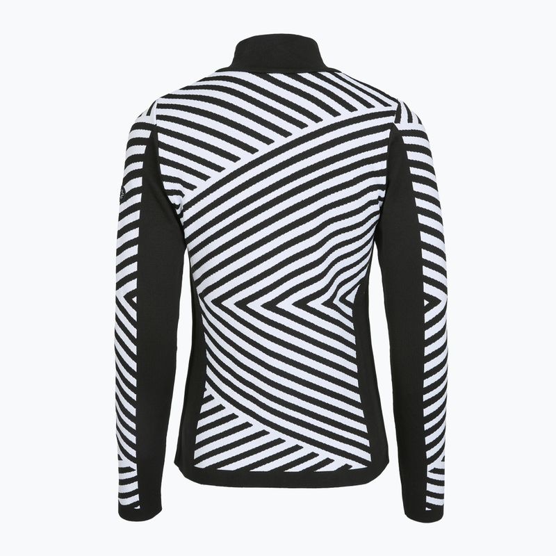 Women's thermal sweatshirt Newland Coral Full Zip black/white 2