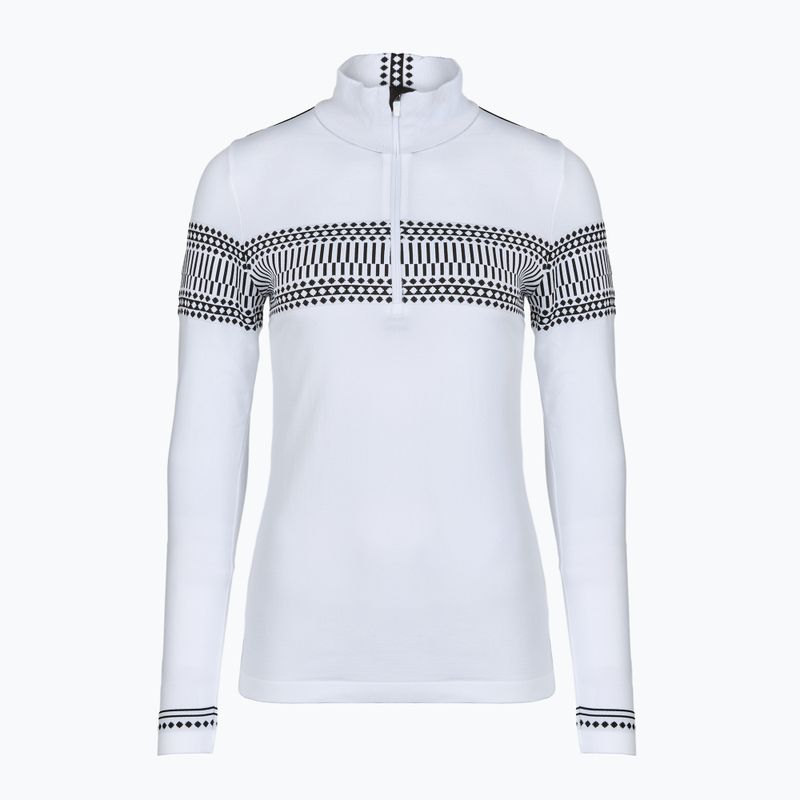 Women's thermal sweatshirt Newland Danica white/black