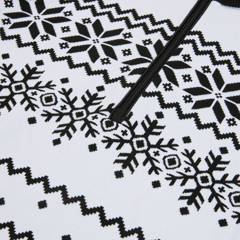 Women's thermal sweatshirt Newland Groenlandia Half Zip white/black 3