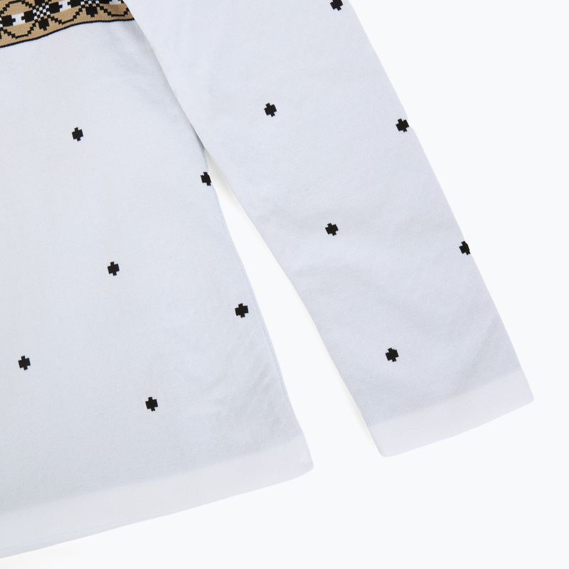 Women's thermal sweatshirt Newland Isalind Half Zip white/black 4