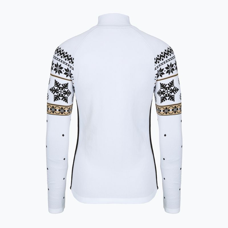 Women's thermal sweatshirt Newland Jadis Full Zip white/black 2