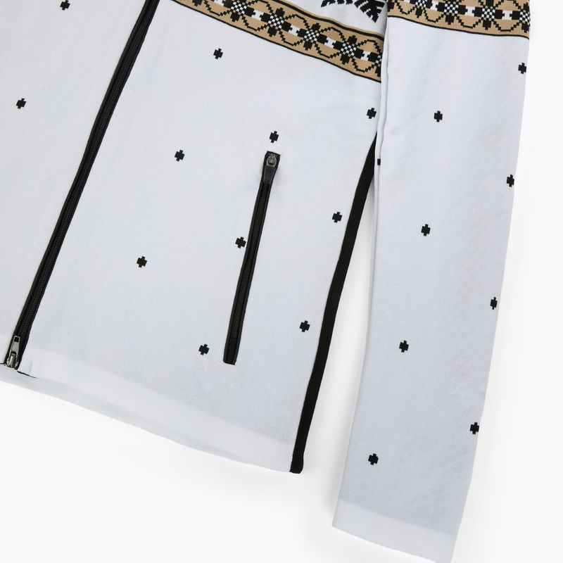 Women's thermal sweatshirt Newland Jadis Full Zip white/black 4