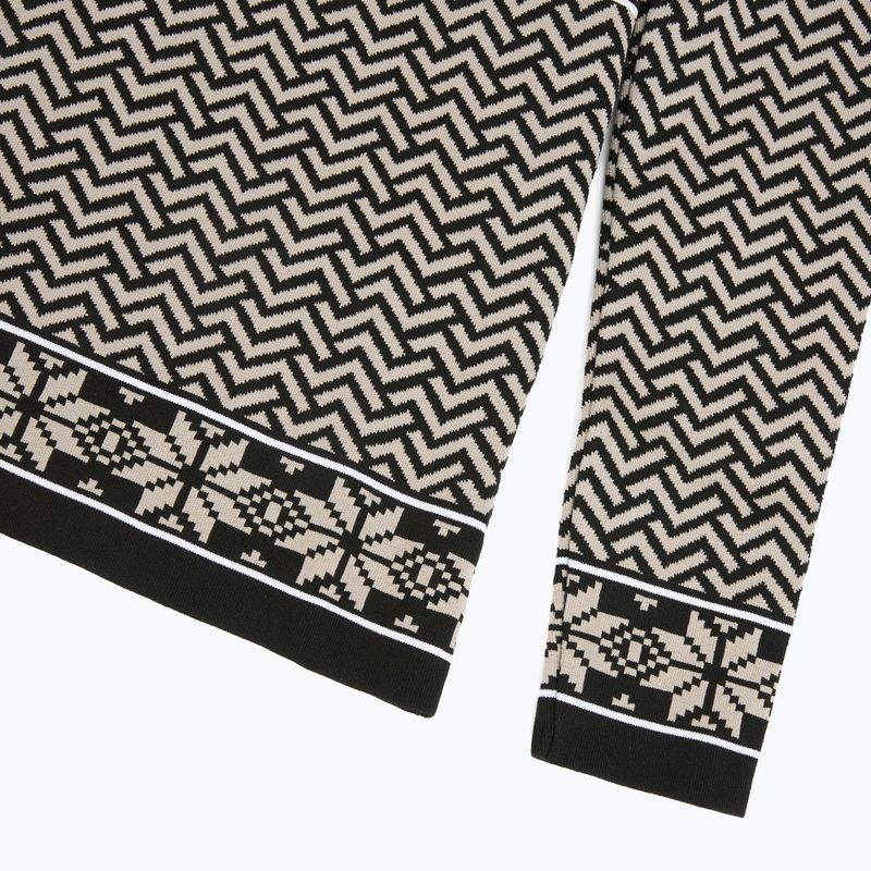 Women's thermal sweatshirt Newland Kristel Half Zip black/stone 4