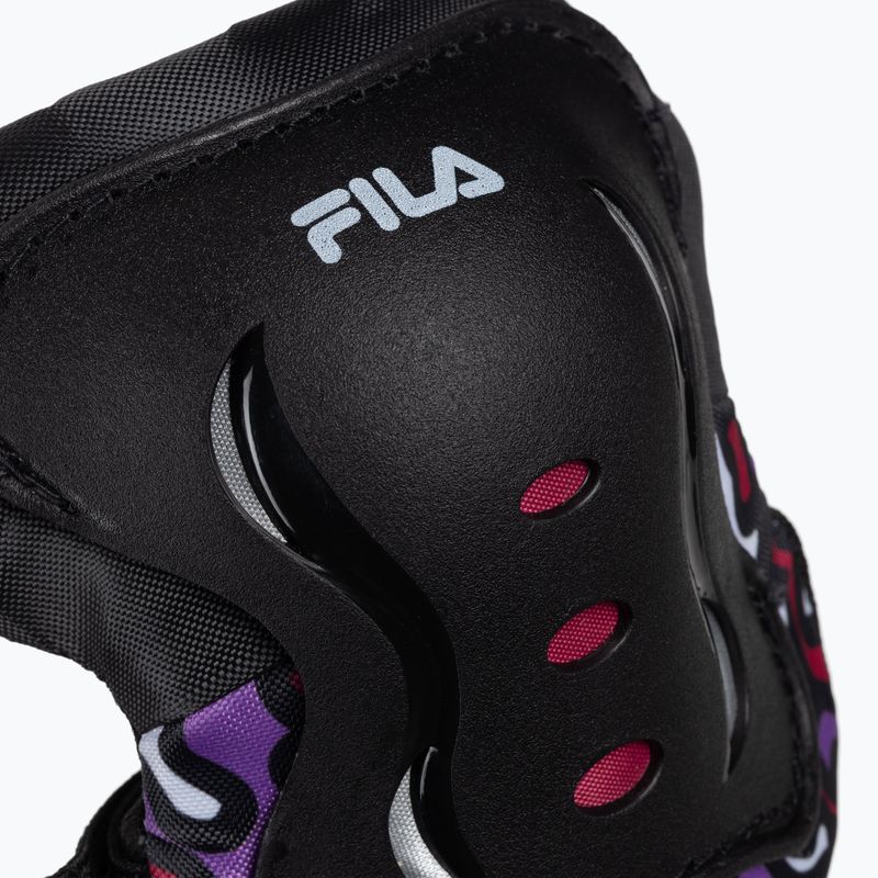 Set of children's protectors FILA FP Gears black/pink 5