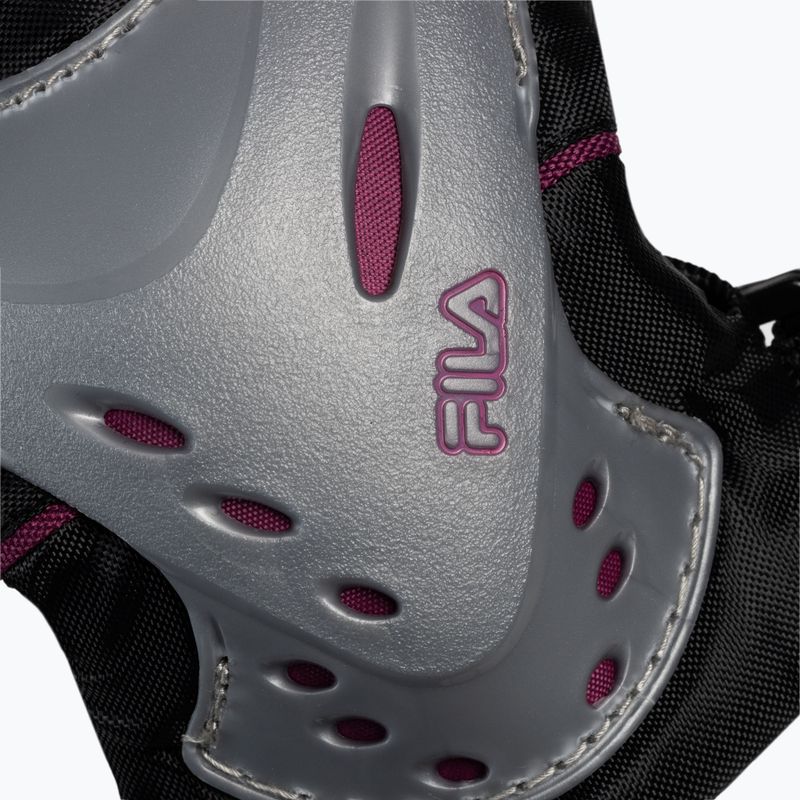 Set of women's protectors FILA FP Gears silver/black/pink 5