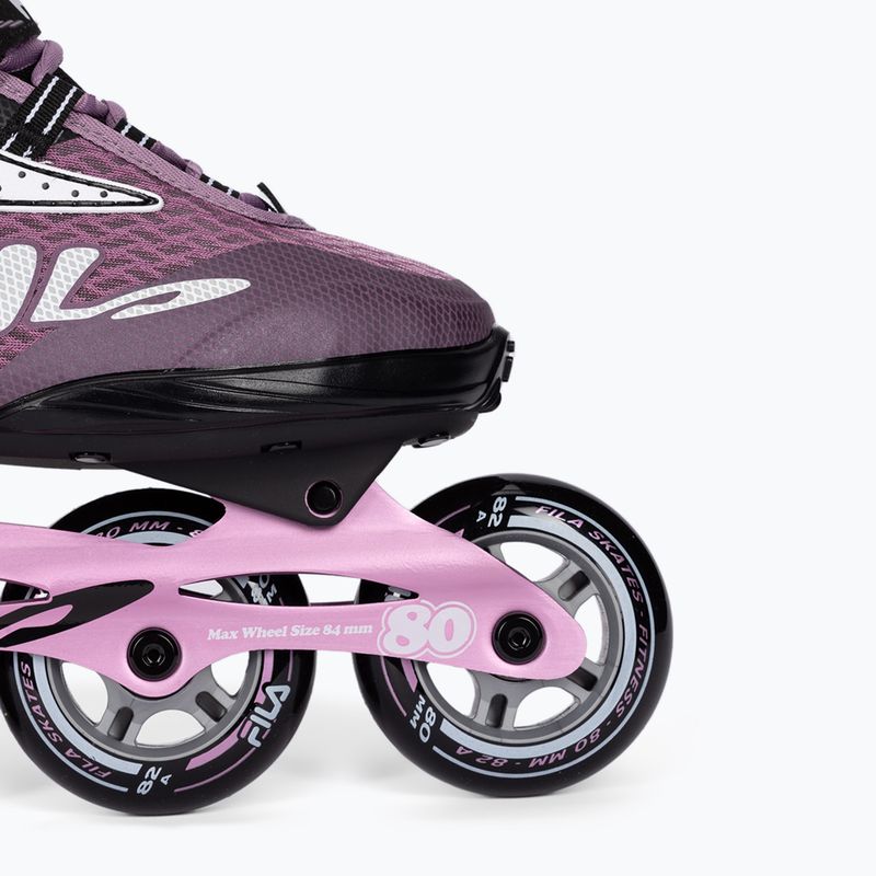 Women's rollerblades FILA Legacy Pro 80 Lady black/violet 6