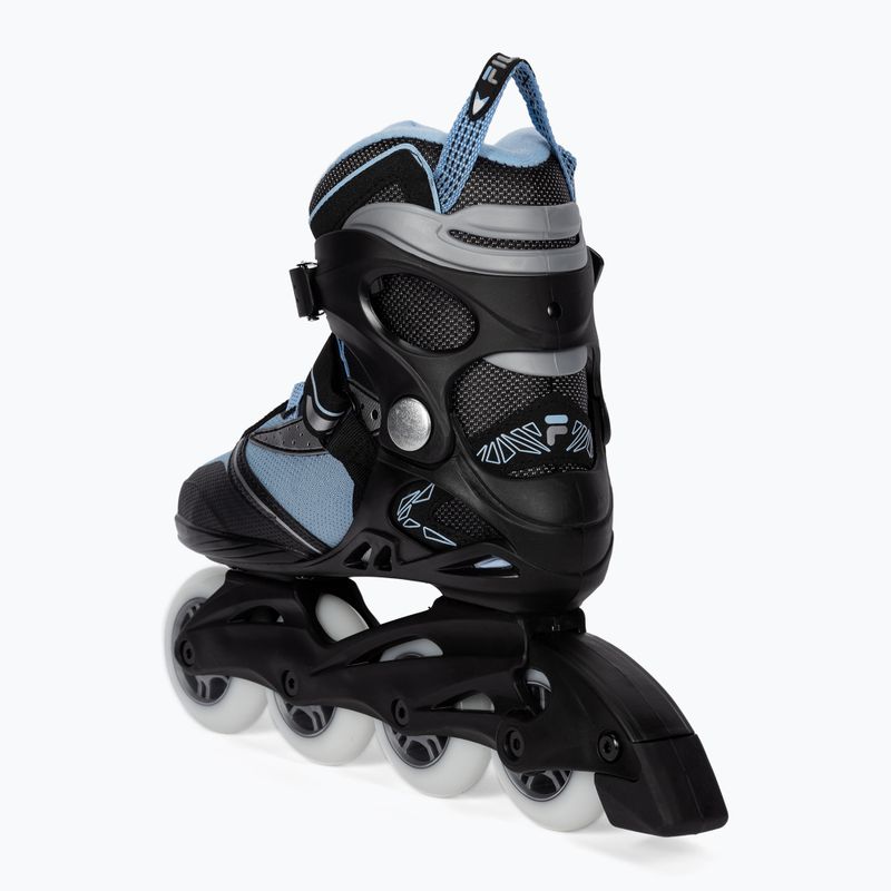 Women's rollerblades FILA Legacy Comp Lady black/blue 3
