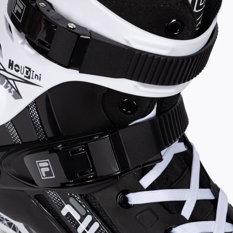 Men's rollerblades FILA Houdini 125 black/white 5