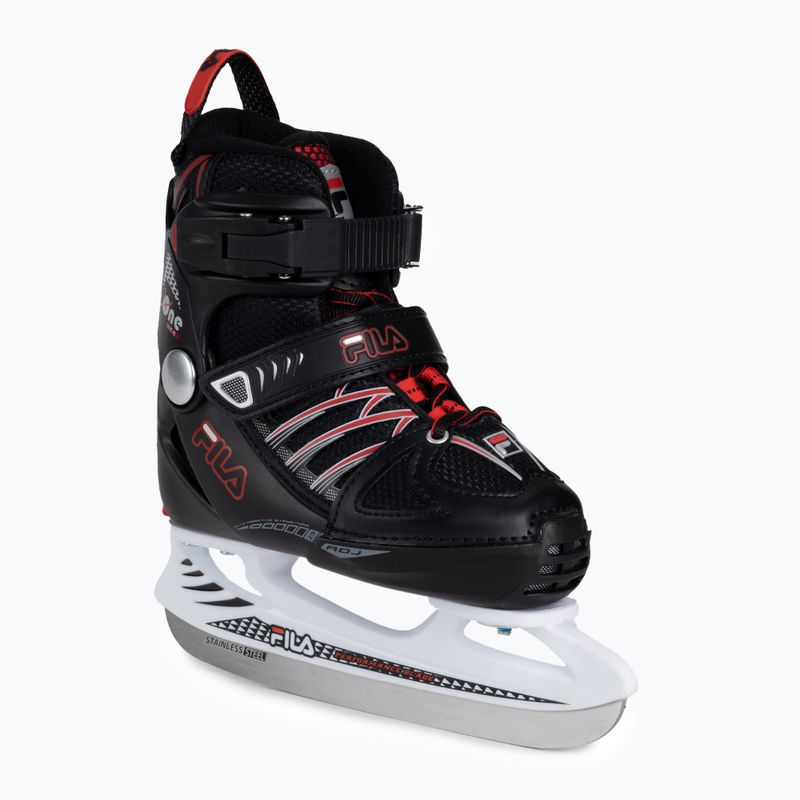 Children's skates FILA X-One black/red