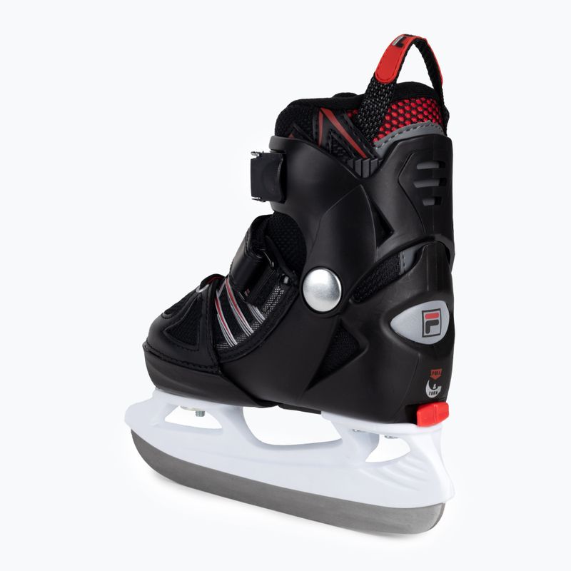 Children's skates FILA X-One black/red 3