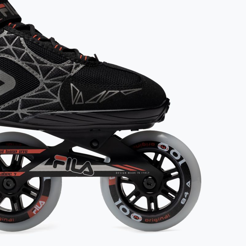 Men's rollerblades FILA Legacy Pro 100 black/red 5