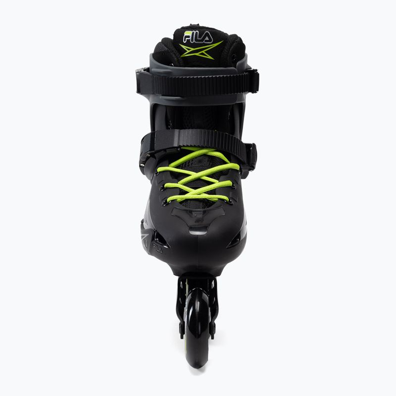 Men's rollerblades FILA Houdini black/grey/lime 4