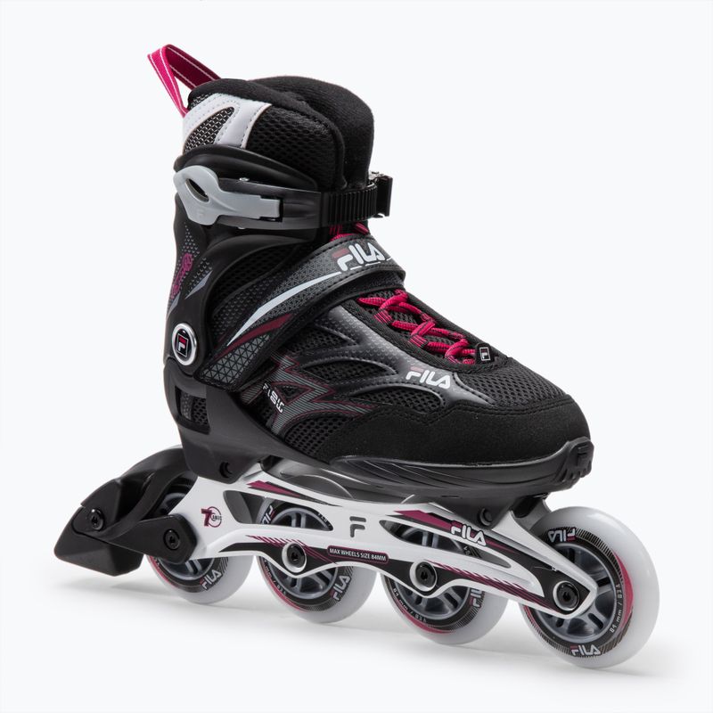 Women's rollerblades FILA Argon 84 Lady black/magneta